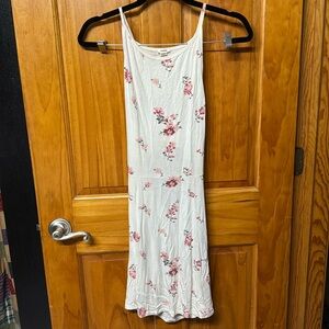 White Open-Back Sundress